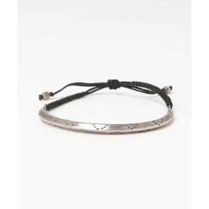 「CHAN LUU」 ブレスレット フリー シルバー メンズ