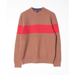 「Ted Baker」 長袖ニット 3 ブラウン メンズ