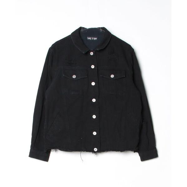「Candy Stripper」 デニムジャケット 2 ブラック レディース