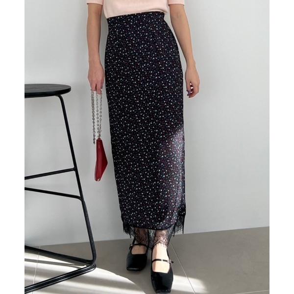 「LILY BROWN」 タイトスカート 0 ブラック レディース