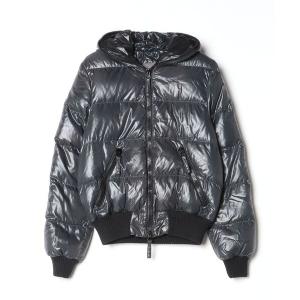 「DUVETICA」 ダウンジャケット M ブラック レディース