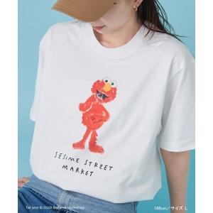 tシャツ 半袖 「ヒラノトシユキ」フレンズ柄Ｔシャツ レディース