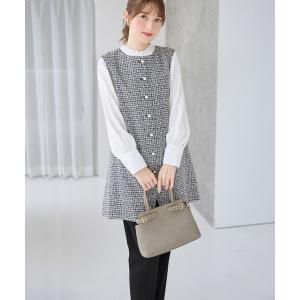 セットアップ 「３点セット」洗える！ジレセットアップ レディース