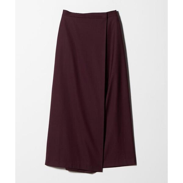 パンツ 「conte」バックゴム ラップ ワイドパンツ レディース