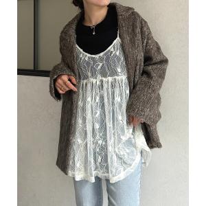 チュニック レースキャミチュニック