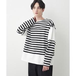 tシャツ ピグメントボーダー天竺 メンズ