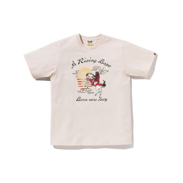 tシャツ A RISING BAPE HORSE TEE メンズ レディース