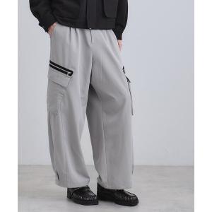 ワイドパンツ パンツ バレルTRカーゴパンツ メンズ レディース