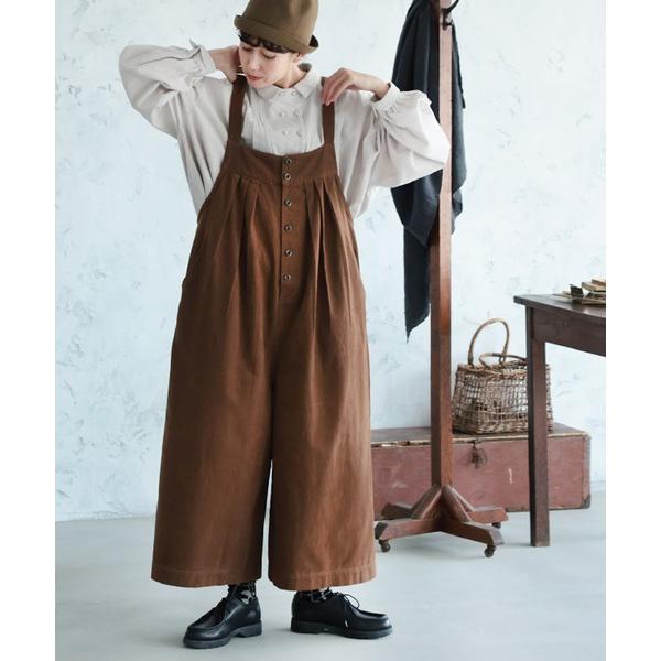 サロペット オーバーオール チョコレート時間のサロペット レディース