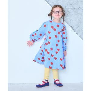 ワンピース ソウガラフリルスリーブワンピース キッズ 子供服 女の子
