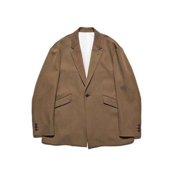 ジャケット テーラードジャケット DOESKIN WOOL OVERSIZED JACKET メンズ...