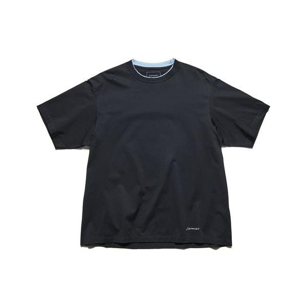 tシャツ LUSTER COTTON DOUBLE RIB WIDE TEE メンズ レディース