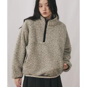 トレーナー スウェット ネップボアスタンドプルオーバー レディース メンズ