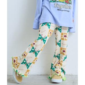 パンツ ソウガラワッフルフレアーパンツ キッズ 子供服 男の子 女の子