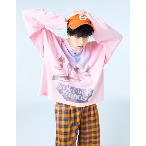 tシャツ 「8」「it」「Little sunny bite」stranger things x l...
