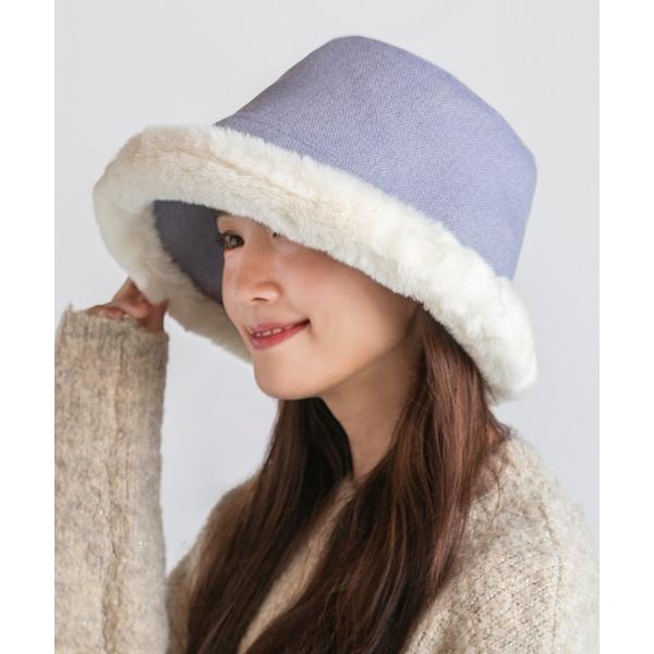 帽子 ハット ナナメハギ切替ファークロッシェ レディース メンズ