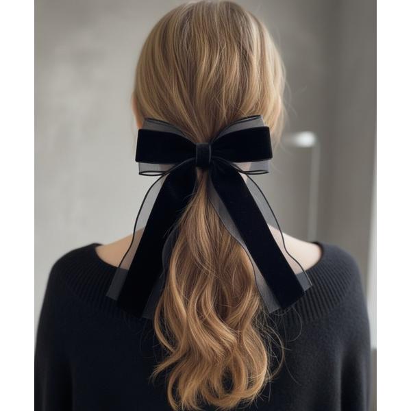 ヘアゴム グレース リボン ヘアゴム