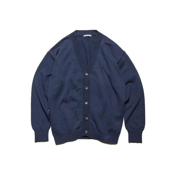 カーディガン MIDDLE GAUGE KNIT CARDIGAN メンズ レディース