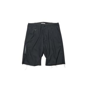 パンツ STRETCH WOOL CUT-OFF SHORTS メンズ レディース