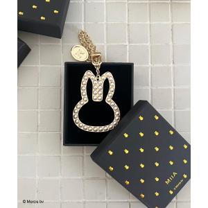 チャーム miffy パールバッグチャーム レディース