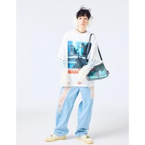 ショルダーバッグ バッグ 「RES」「Little sunny bite」stranger things x little sunny bite ph