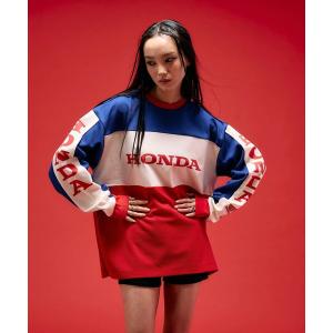 tシャツ 「HONDA×Sourcream」 BMX LONG SLEEVE TEE レディース メンズ