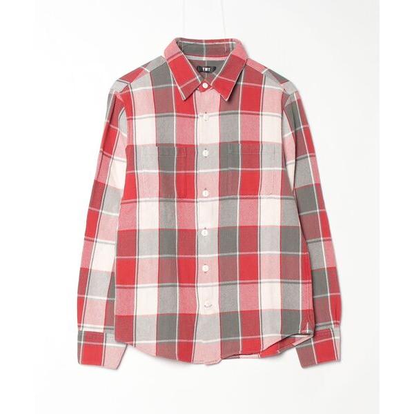 シャツ 「TMT/ティーエムティー」HEAVY TWILL PLAID SHIRTS メンズ レディ...