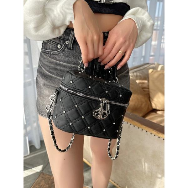 ショルダーバッグ バッグ 「ZOZO限定！！」ラインストーンキルティングBAG レディース