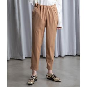 パンツ テーパードギャザーパンツ レディース