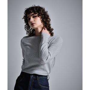 「MECRE」 長袖カットソー FREE グレー レディース