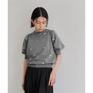 「titivate」 半袖ニット FREE グレー系その他 レディース