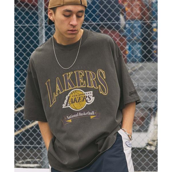 「NBA」 半袖Tシャツ L ブラック メンズ