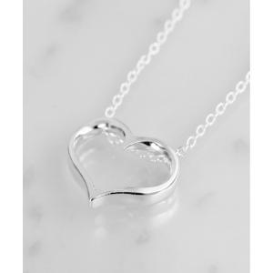 ネックレス vv.jewelry : オープンハートペンダント レディース