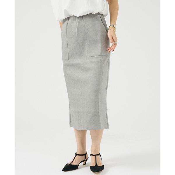 スカート ダンボールニットタイトスカート