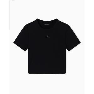 アルマーニエクスチェンジ Regular fit Tシャツ カットソー 黒 ARMANI EXCHANGE tシャツ 「A|Xアルマーニ エクスチェンジ