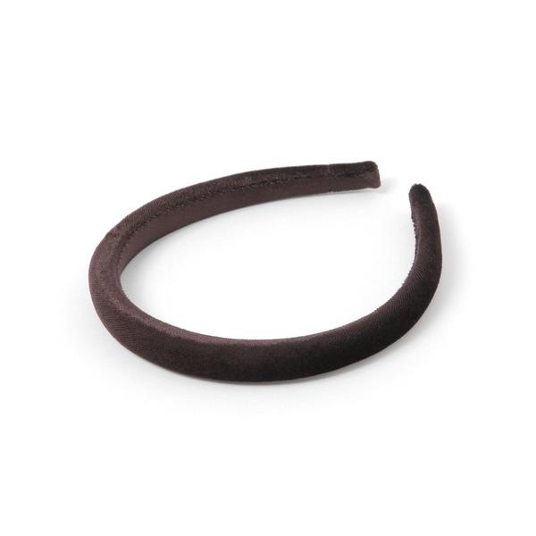 カチューシャ 細ドームベロアカチューシャ/619097
