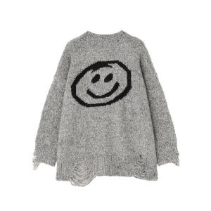 ニット セーター MICALLE MICALLE（ミカーレミカーレ）マイルダメージニット レディース