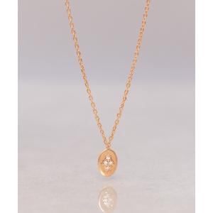 SIENA ROSE（シエナロゼ） ネックレス 一粒ダイヤモンドの18金
