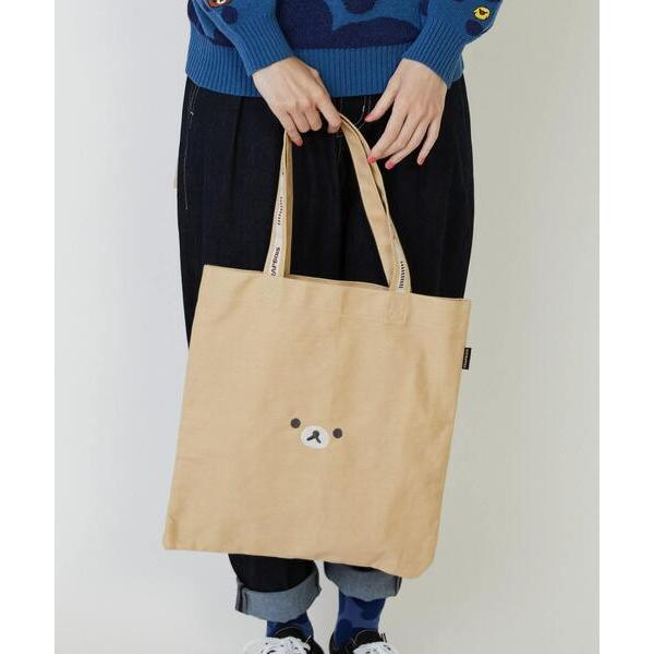 トートバッグ Rilakkuma ロゴトート レディース メンズ