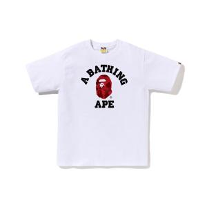 A BATHING APE（アベイシングエイプ） tシャツ SAKURA COLLEGE TEE