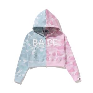 A BATHING APE（アベイシングエイプ） パーカー SHARK CROPPED FULL