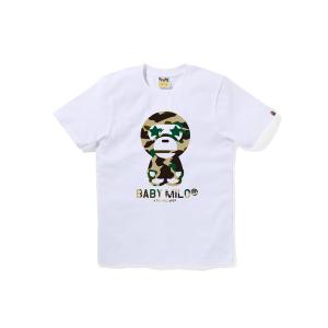A BATHING APE（アベイシングエイプ） tシャツ COLOR CAMO BABY MILO