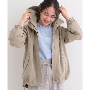 ブルゾン アウター 「防花粉/SS-3L」きれいもかっこいいも叶える 欲張りマウンテンパーカ レディース