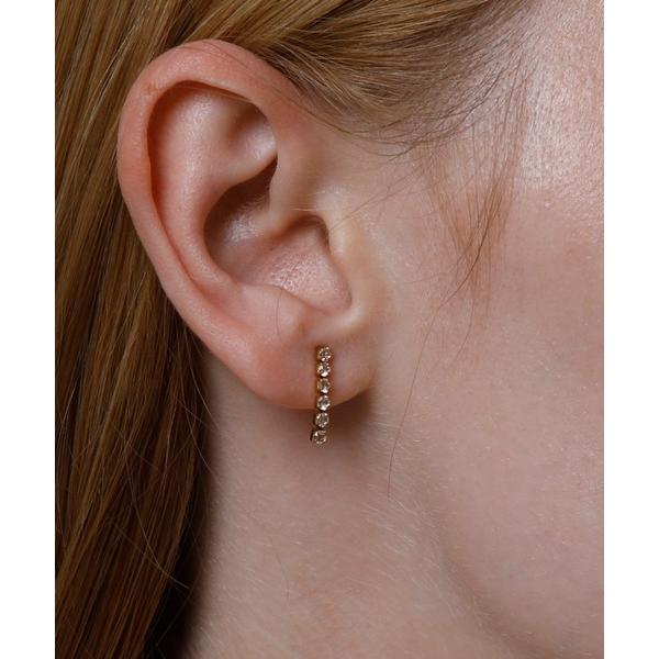 ピアス 「金属アレルギー対応ノットアレプラス」ジルコニアピアス「NOP0146」 レディース メンズ