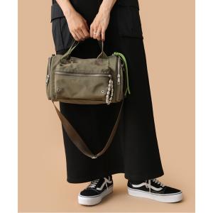 ボストンバッグ CONTROL FREAK / CTFK（コントロールフリーク）ミリタリーチャームボストン レディース