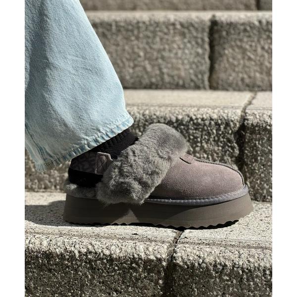 ブーツ 「EVERAU」 Forever Platform Slipper レディース