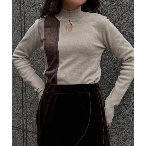 ニット セーター 「＆ｇ'aime 」ラメMIX配色ニット　Lame MIX Color Knit ...