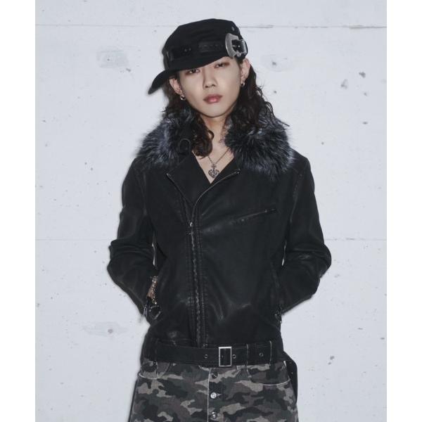 革ジャン ライダース takumu（MUU STUDIO） - Detachable fur dou...