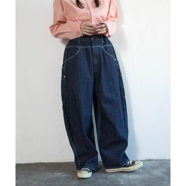 ジーンズ デニム デニムパンツ R4427 フレンチワークのマルシェパンツ レディース