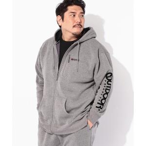 パーカー OUTDOOR PRODUCTS (アウトドアプロダクツ) 裏起毛 フルジップ スウェット パーカー メンズ